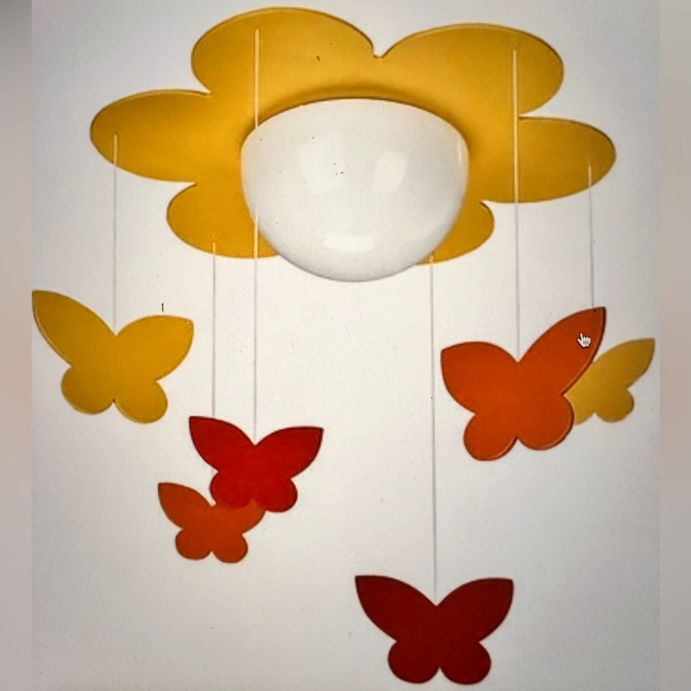 Philips Kidsplace Flower and Butterfly Ceiling Light Multicolored